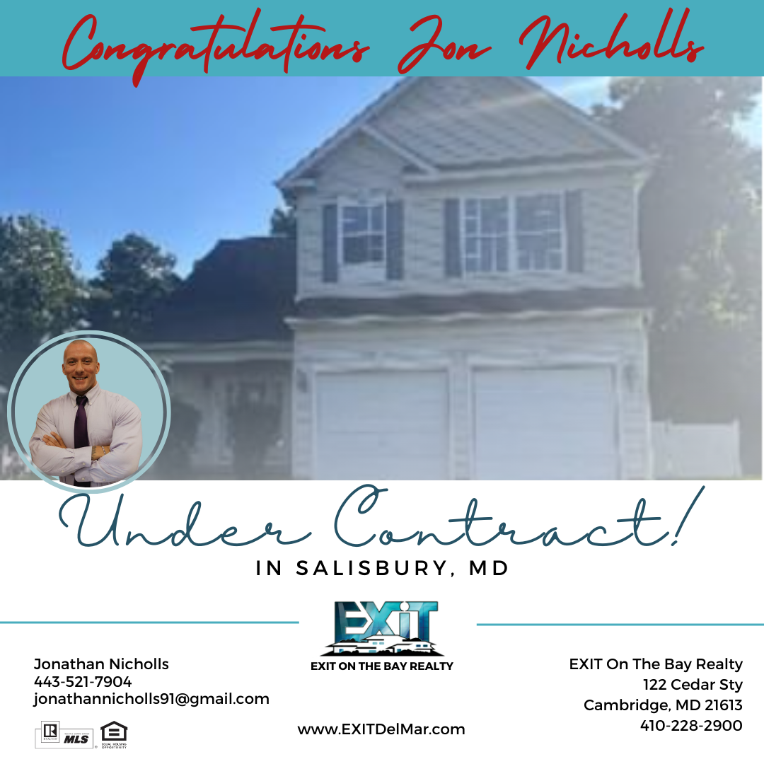 UNDER CONTRACT! Home in Salisbury, MD